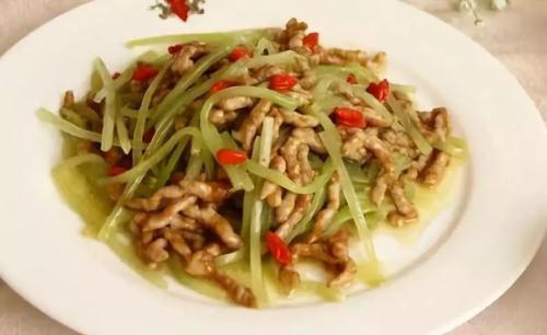 枸杞肉丝的作用功效与做法_枸杞肉丝怎么做