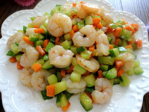 菜花炒素虾仁三高高血压能吃吗？作用与功效、做法、营养价值