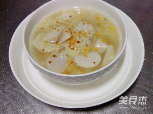 桂花芋头汤能防癌抗癌吗-作用与功效、做法、营养价值