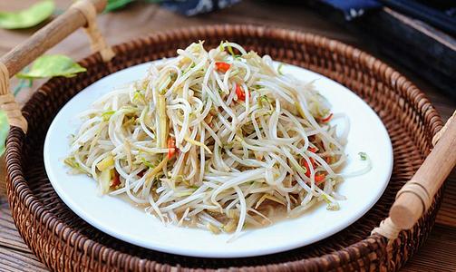 炒绿豆芽女性吃的好处-作用与功效、做法、营养价值