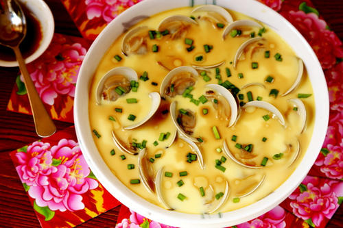 蛤蜊蒸蛋能防癌抗癌吗-作用与功效、做法、营养价值