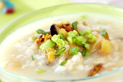 皮蛋淡菜粥中老年人吃的好处-作用与功效、做法、营养价值