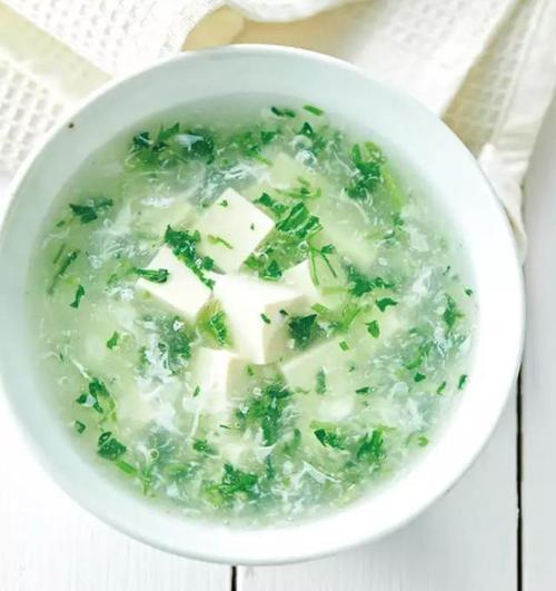 荠菜豆腐羹中老年人吃的好处-作用与功效、做法、营养价值