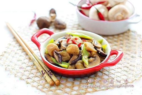 双菇竹荪中老年人吃的好处-作用与功效、做法、营养价值