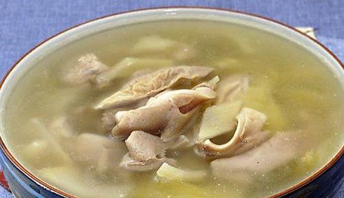 浓汤银杏风味肚中老年人吃的好处-作用与功效、做法、营养价值