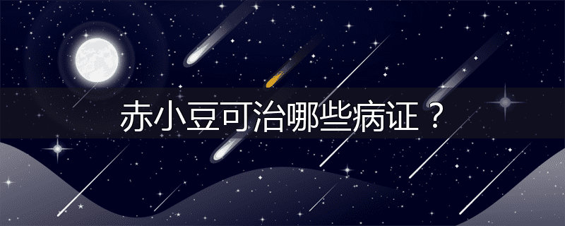 赤小豆可治哪些病证?