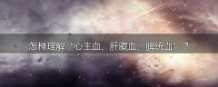 怎样理解“心主血、肝藏血、脾统血”？