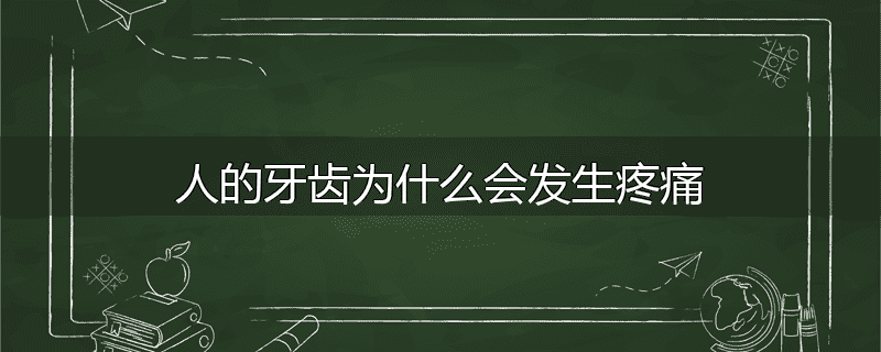 人的牙齿为什么会发生疼痛