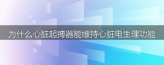 为什么心脏起搏器能维持心脏电生理功能