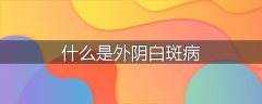 什么是外阴白斑病
