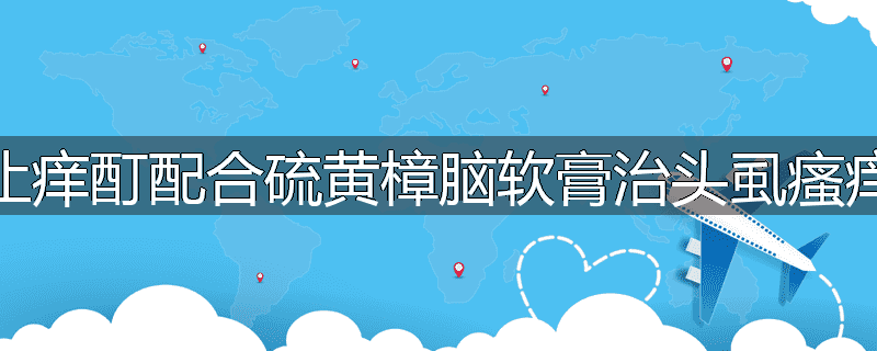 止痒酊配合硫黄樟脑软膏治头虱瘙痒