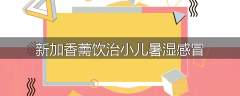 新加香薷饮治小儿暑湿感冒