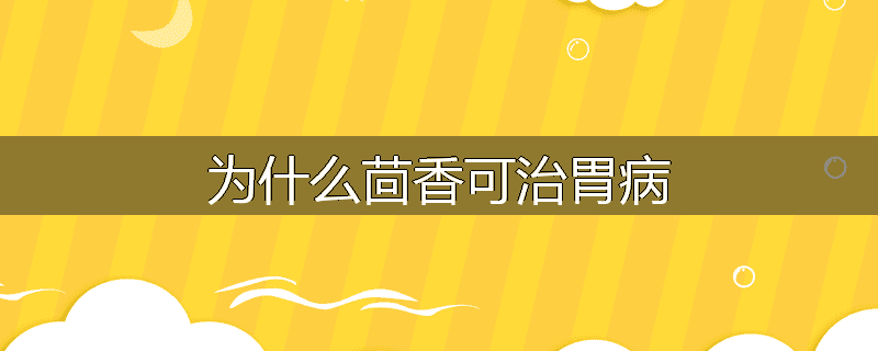 为什么茴香可治胃病